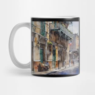 Memories of New Orleans - Bourbon Street Mug